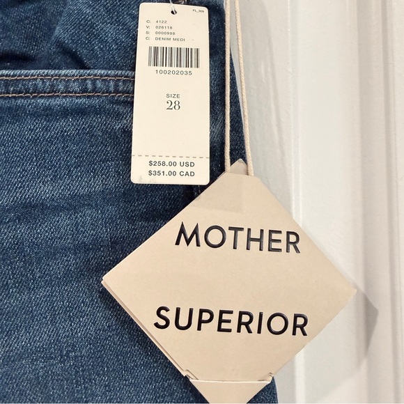 The Tomcat Roller Skimp High Rise Wide Leg Jeans in Perfectly Imperfect size 28 - Picture 5 of 6